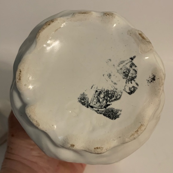 1900’s Nippon Japan chocolate Pot w/red Roses, lid - Picture 10 of 12